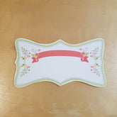 C&F Wooden Floral Garden Ribbon Plain Board - Kids Haven